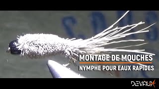 Montage mouche Nymphe pour eaux rapides par Philippe Giraud [upl. by Hplar]