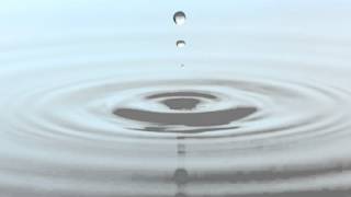 slow motion rippling water droplets [upl. by Enived799]