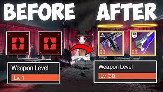 PSA Farm This Mission To Level Up Crafted Weapon Faster Destiny 2 [upl. by Alios]