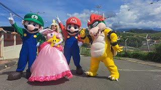 Visita de Mario Bross a Gramalote Norte de Santander [upl. by Iden]