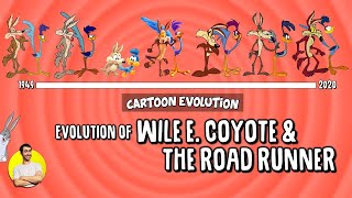 Evolution of WILE E COYOTE amp ROAD RUNNER  71 Years Explained  CARTOON EVOLUTION [upl. by Ilyse215]