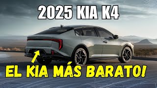 2025 Kia K4  La nueva opción más barata de Kia [upl. by Muir]