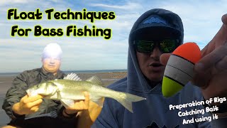 FLOAT FISHING Isnt Just for little FISH  2 Float Methods to target Bass  Bass Fishing UK [upl. by Klos]