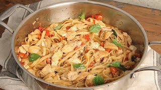 Caprese Chicken Pasta  Ep 1285 [upl. by Frerichs]