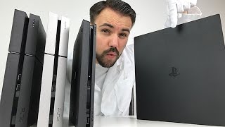 PS4 PRO  Alle Unterschiede zur Slim amp normalen PS4  Unboxing und Vergleich  Dr UnboxKing [upl. by Francyne]