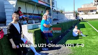 Superliga e U21 Ndeshja VllazniaDinamo 50Java e parë 20242025 Stadiumi “Reshit Rusi” Shkodër [upl. by Merla]