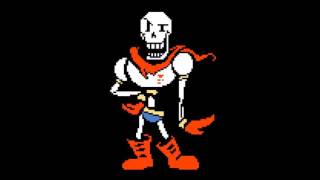 Undertale  Papyrus Theme Song  Bonetrousle [upl. by Arahahs]