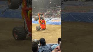 El Toro Loco truck at Monster Jam Must See MonsterJam ElToroLoco CryptoArena MonsterTruck [upl. by Mindi31]