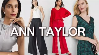 Ann Taylor HAUL  Holiday Deals  NEW 2024 Store WalkThrough  Ann Taylor  The Factory [upl. by Nam]