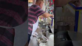 Incredible grandpa flying tofu with brown sugar  Petaling Street Market Kl Malaysia [upl. by Lavicrep]