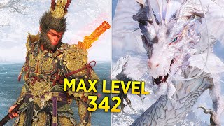 Black Myth Wukong  MAX LEVEL 342 vs Bosses No Damage [upl. by Barbabra40]