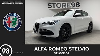 ALFA ROMEO STELVIO VELOCE Q4 [upl. by Annwahs]