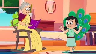 Nani Teri Morni Ko Mor Le Gaye  नानी तेरी मोरनी को मोर ले गए  Hindi Rhymes for Kids [upl. by Siduhey]