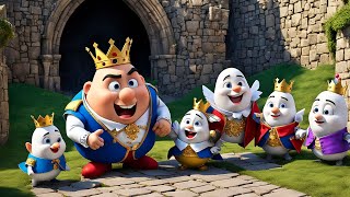 Humpty Dumpty  Classic Nursery Rhyme for Kids  Fun Song with Rhythmic Movement [upl. by Ynatirb]