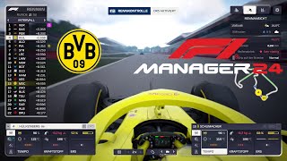 F1 Manager 2024 Part 56 Ich hasse DRS [upl. by Ihcehcu698]