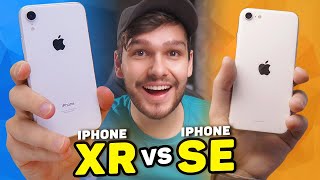 IPHONE XR vs IPHONE SE  QUAL É MELHOR Opinião Sincera [upl. by Corwin993]