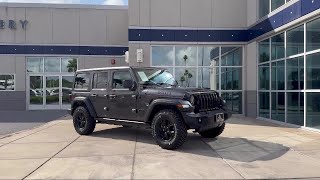 2020 Jeep Wrangler Unlimited Willys McAllen Edinburg Brownsville Harlingen Weslaco Sharyland [upl. by Burleigh]