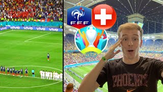 France vs Switzerland  EURO Stadium Vlog  WHAT A GAME Penalty Drama in Bucharest [upl. by Nevets]