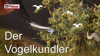 Preiser Figuren Modellbautipp – Der Vogelkundler [upl. by Inig]