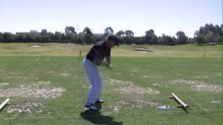 The Easiest Golf Swing Hammer Man Lavery [upl. by Winny]