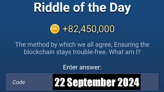 Riddle Of The Day X Empire  X Empire Game Riddle Of The Day  Musk Empire  Ansari Tv [upl. by Essirehc]