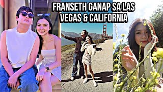 FRANCINE DIAZ amp SETH FEDELIN enjoy sa kanilang pamamasyal sa Las Vegas amp Sacramento California [upl. by Entwistle703]