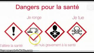 pictogrammes de dangers [upl. by Lorry]