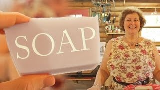 Beckys Beginner Bar Soap Recipe 3 Simple Ingredients Lye Lard amp Water [upl. by Jodie]