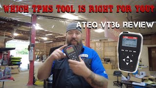 TPMS TOOL REVIEW  IS THE ATEQ VT36 RIGHT FOR YOU [upl. by Solrac961]