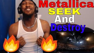 Metallica  Seek And Destroy LIVE IN QUEBEC REACTION [upl. by Ogir]