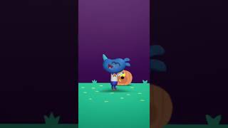 ITS BEHIND YOU 😮🤭 👻 Run Squirrels HeyDuggee Claymation Halloween StopMotion October Spooky [upl. by Naerb]