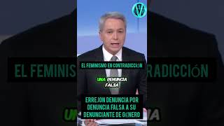 EL FEMINISTA IÑIGO ERREJON QUE NEGABA LAS DENUNCIAS FALSAS AHORA SE SIENTE VICTIMA DE ELLAS [upl. by Gnoc]