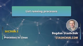 Linux Tutorial 11 List running processes [upl. by Nellaf]