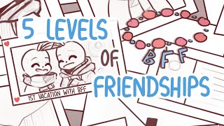 5 Levels of Friendships [upl. by Imre368]