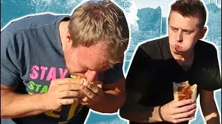 Top 5 Burrito Eat Offs Vs Roman Atwood Guava Juice Pointlessblog Alex Wassabi amp More [upl. by Nocam]