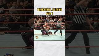 The Montreal Screwjob Part 1 in WWE [upl. by Ailene]