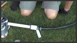 How to connect Poly pipe to PVC pipe [upl. by Edrahs]