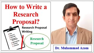 What is a Research Proposal  How to write a research proposal  How to write a successful proposal [upl. by Daus105]