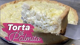 TORTA DE PALMITO  Cremosa e Fácil de Fazer [upl. by Isleen69]