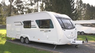 2019 Swift Sprite Super Quattro FB review Camping amp Caravanning [upl. by Traci]