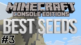 Minecraft Best Seeds 3 For Xbox 360 PS3 Xbox One PS4 [upl. by Anaer168]