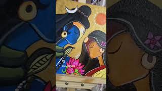 gaurishankar canvas canvaspainting acrylic acrylicpainting art [upl. by Dlanar]