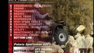 ATV Television QuickTest  2004 Polaris Sportsman 400 [upl. by Bradleigh]