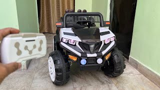 Big Size 4x4 RC Jeep Unboxing amp Testing  Ride on Car  Shamshad Maker 🔥🔥 [upl. by Ermine]