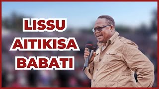 Tundu Lissu Alivyoitikisa Babati Kwa Hotuba Nzito [upl. by Maurene]