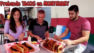 Probando LOS FAMOSOS TACOS DEL MUERTO en el Centro DE MONTERREY 😮🇲🇽 tacos [upl. by Eatnoj414]