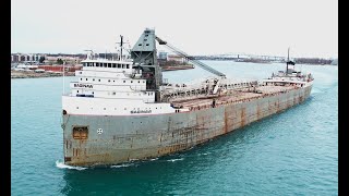 SAGINAW  Downbound Port Huron Michigan 3242024 [upl. by Vasya234]