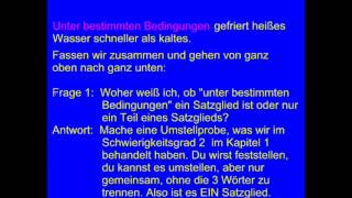 DfM 14 Deutsch Satzglieder der einfache Satz [upl. by Anastasio]