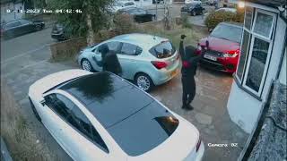 Mercedes EClass Coupe Stolen  Keyless Entry [upl. by Heathcote]