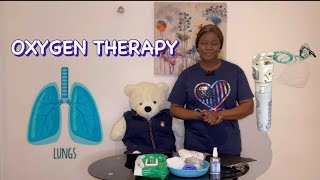 Oxygen Therapy 💨nmcuk osce  Oxygen Therapy  Trending [upl. by Aeresed780]